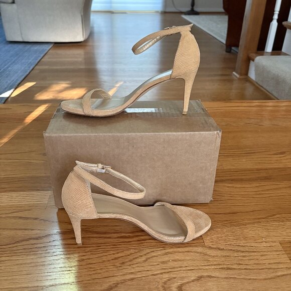 Stuart Weitzman Tan Pumps (10M) - Picture 1 of 8